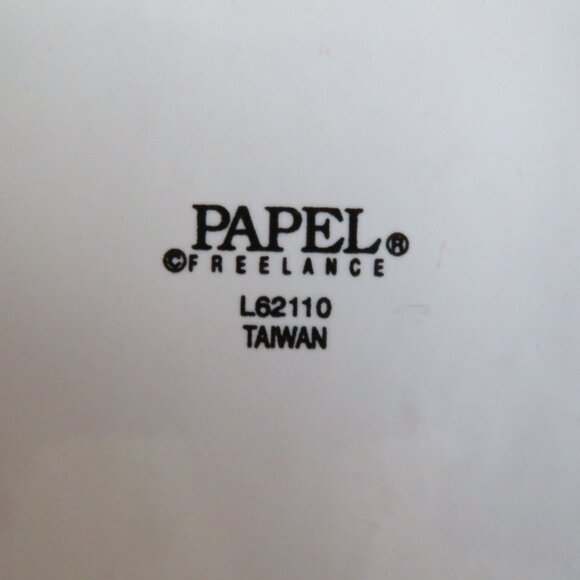 Papel Ceramic Cat Trinket Box Vintage (F84) - Picture 5 of 5